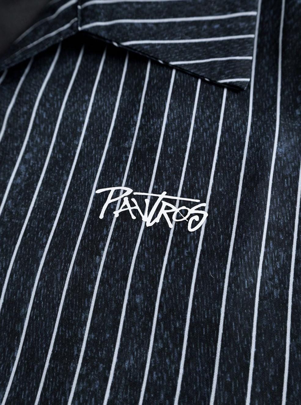 Navy Blue Striped Jacket