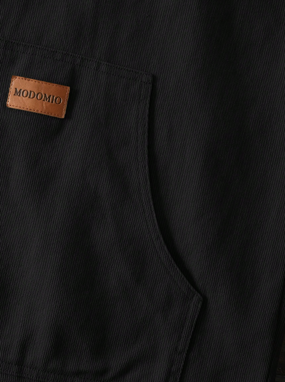 Black and Brown Collared Jacket