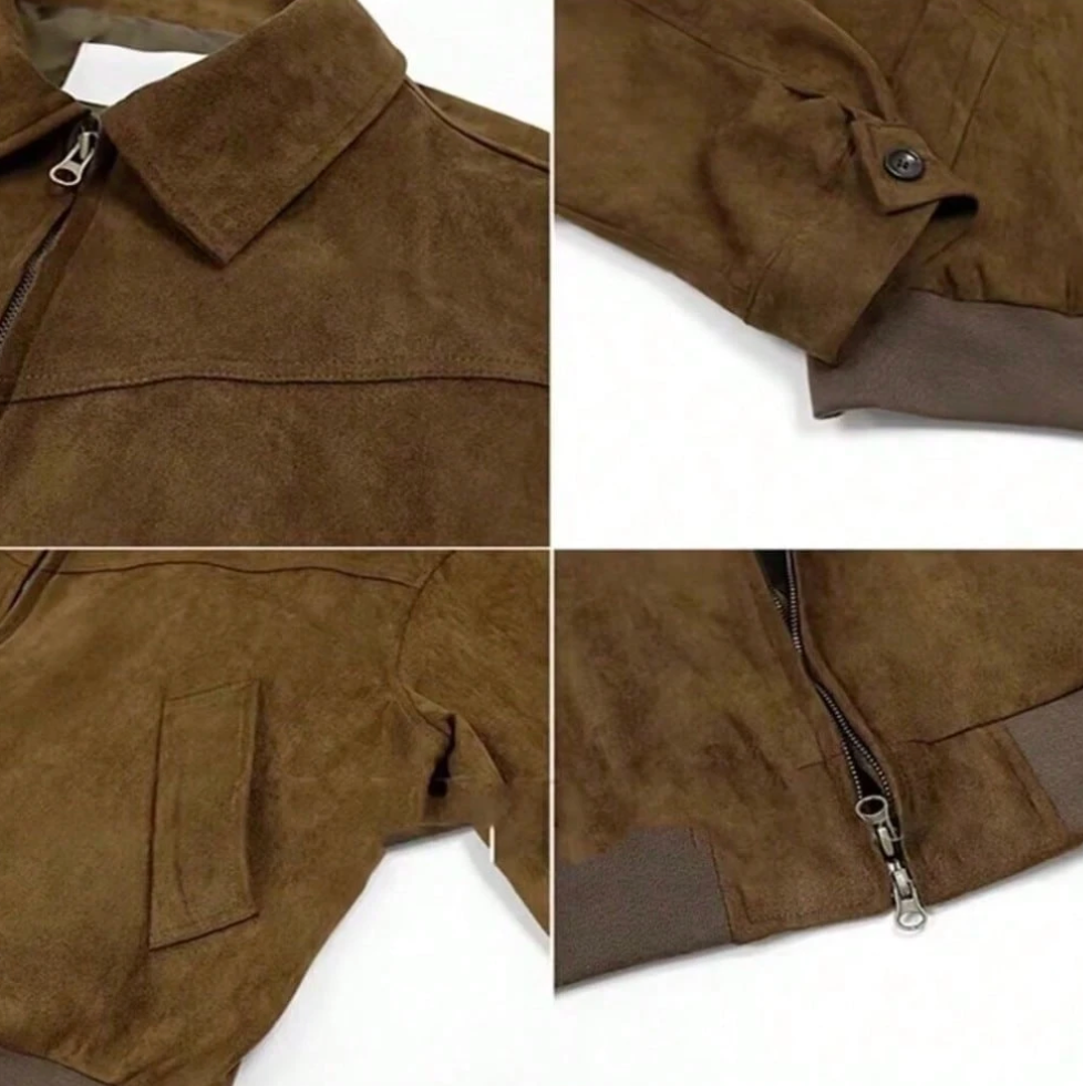 Brown Suede Jacket